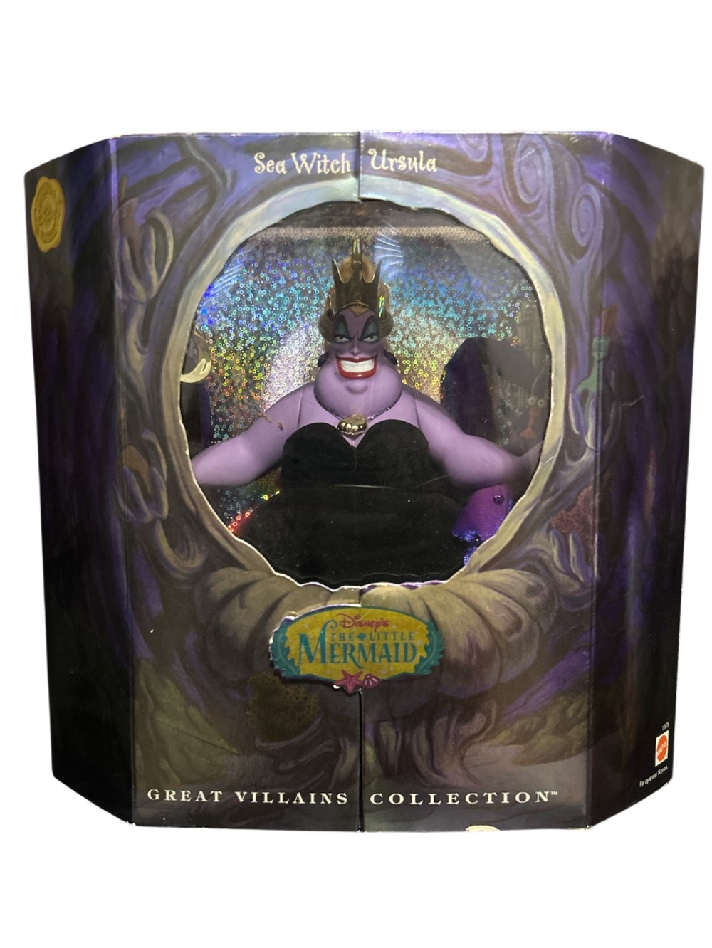 1997 Mattel Disney Great Villains Collection Sea Witch Ursula Doll